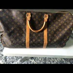 Louis Vuitton duffle bag